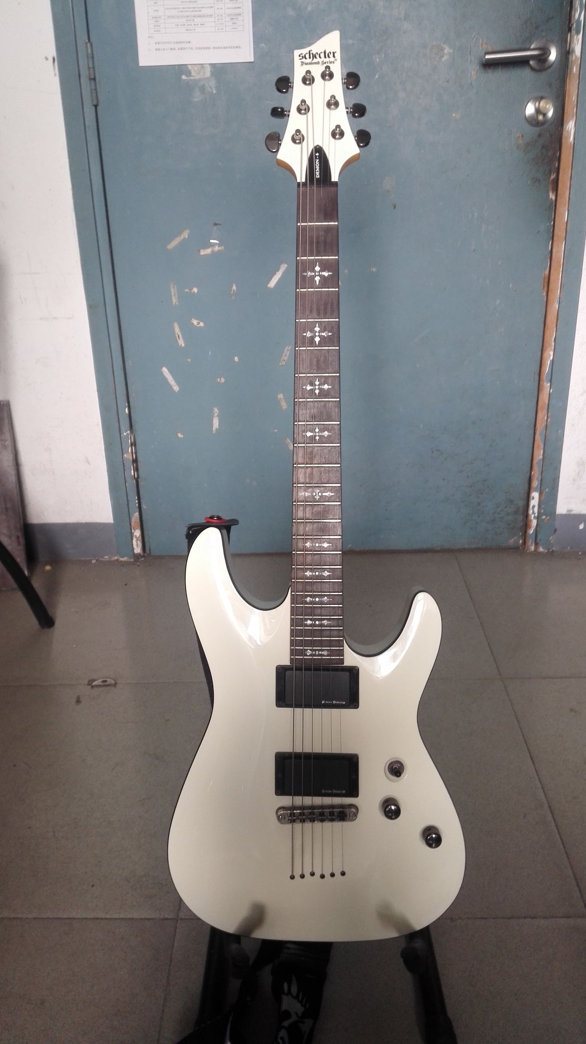 schecter demon6电吉他,印尼产,重型琴,金属琴