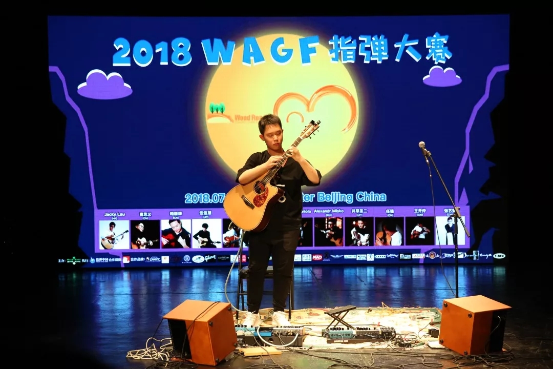 指弹大赛 2018wagf 刘嘉卓与佩特里合奏