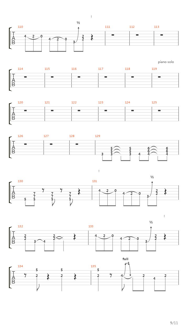 标题:i know a little 标签:总谱 节拍:♩ = 215 和弦:bb9 a9 eb