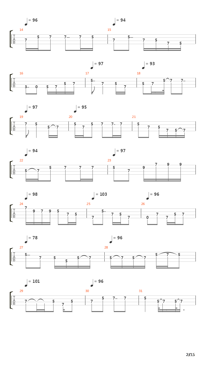 nib吉他谱(gtp谱,电吉他,bass)_black sabbath(黑色日