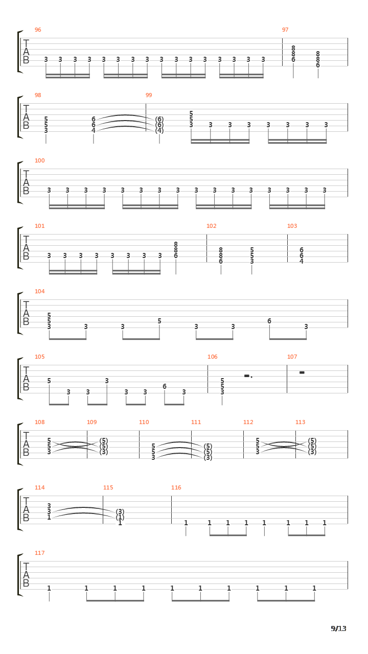 dawn of victory吉他谱