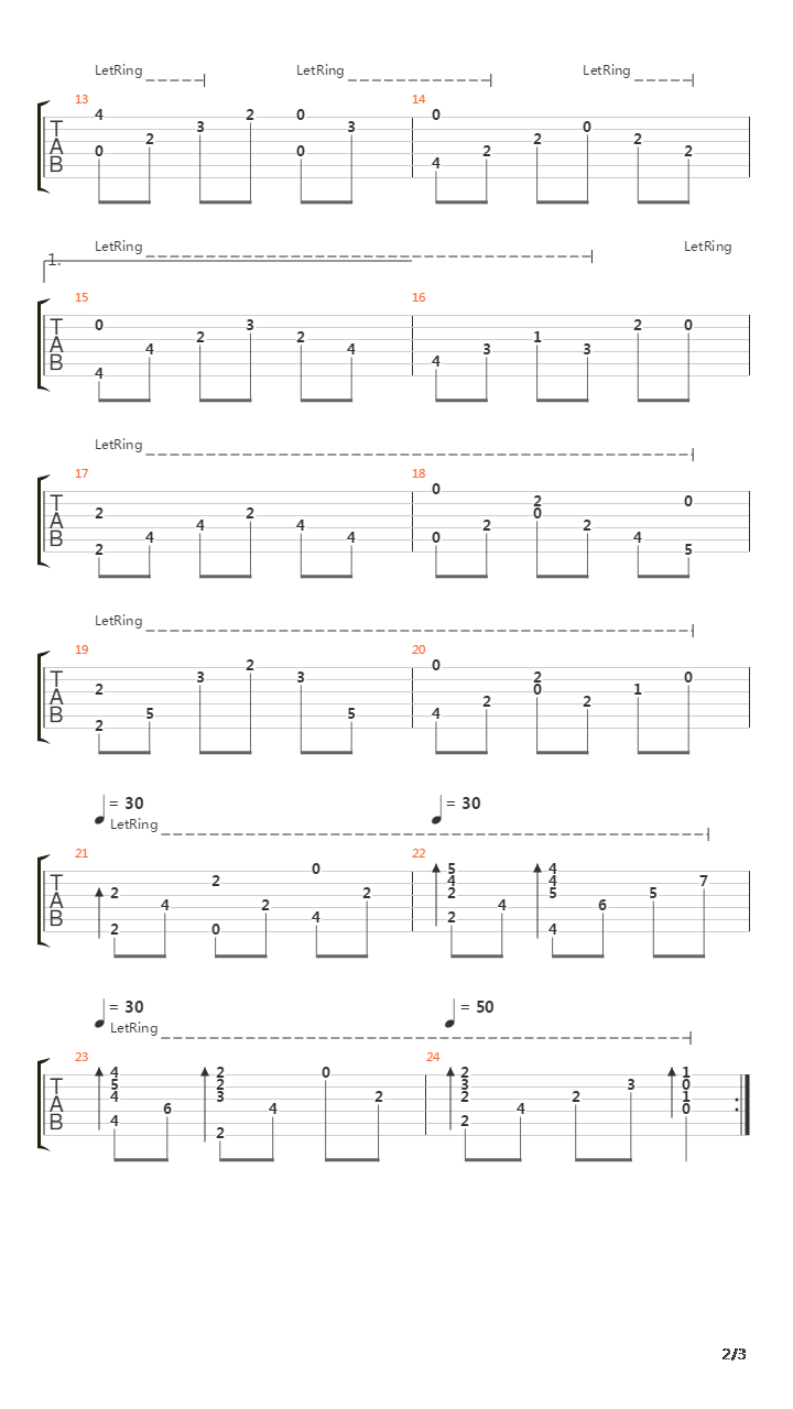 moon river吉他谱