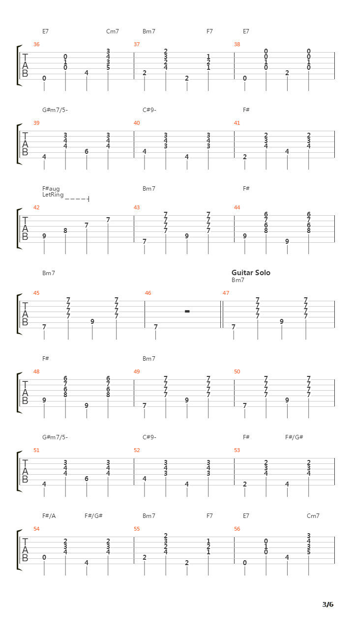 相关吉他谱 吉他谱信息 歌曲 标题:the game of love 节拍:folk rock