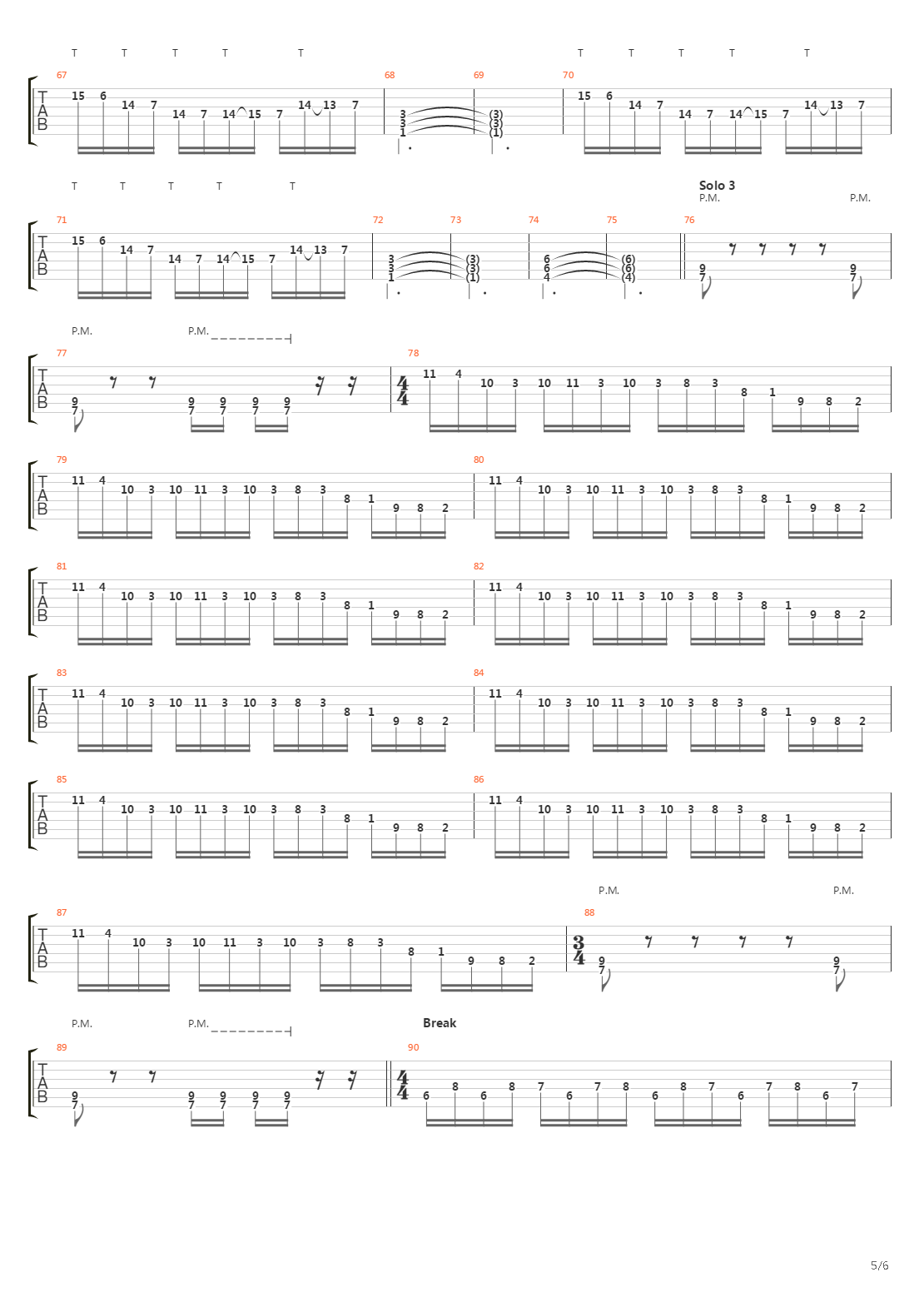 the path吉他谱