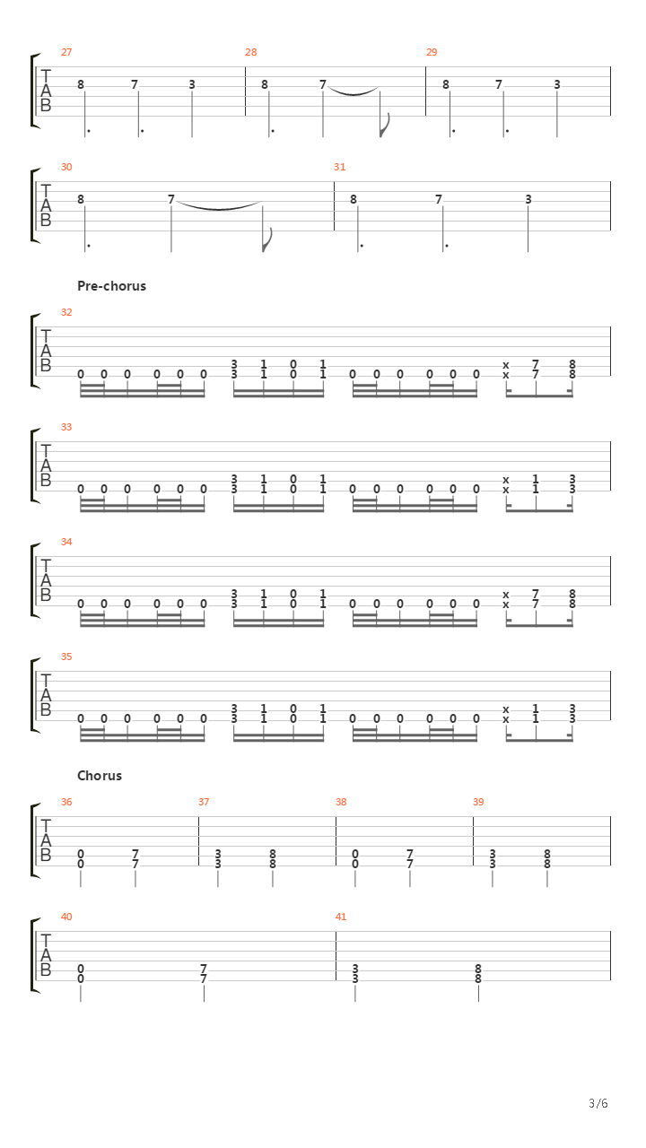 turns to ashes吉他谱