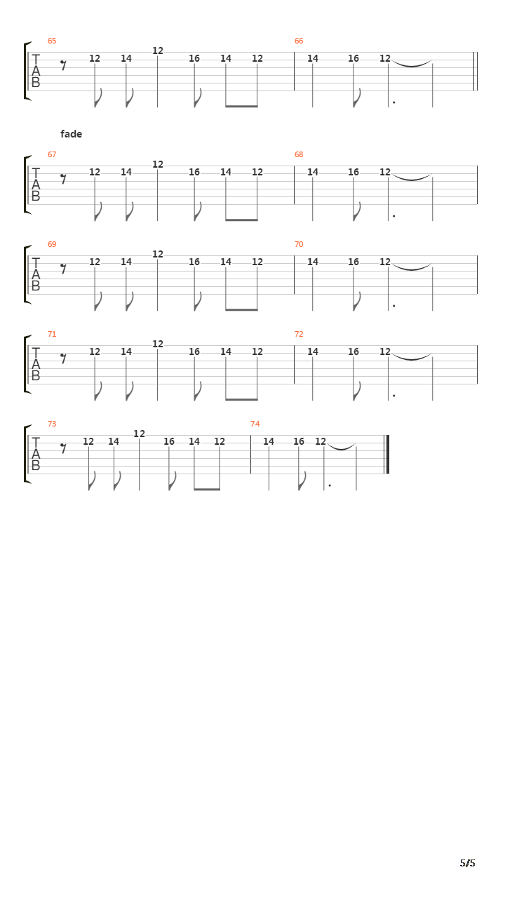 ♩ = 84 key:5 和弦:b b6 bsus4