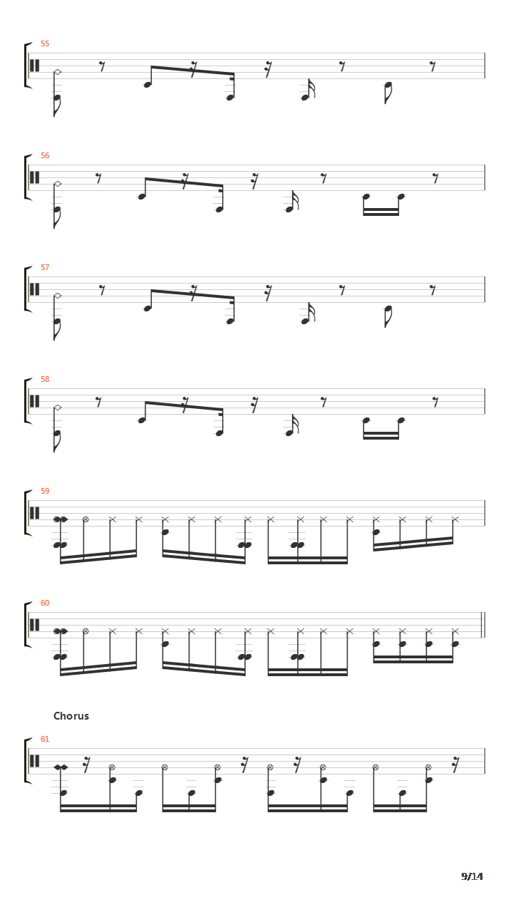 umbrella吉他谱(gtp谱)_vanilla sky - 吉他社