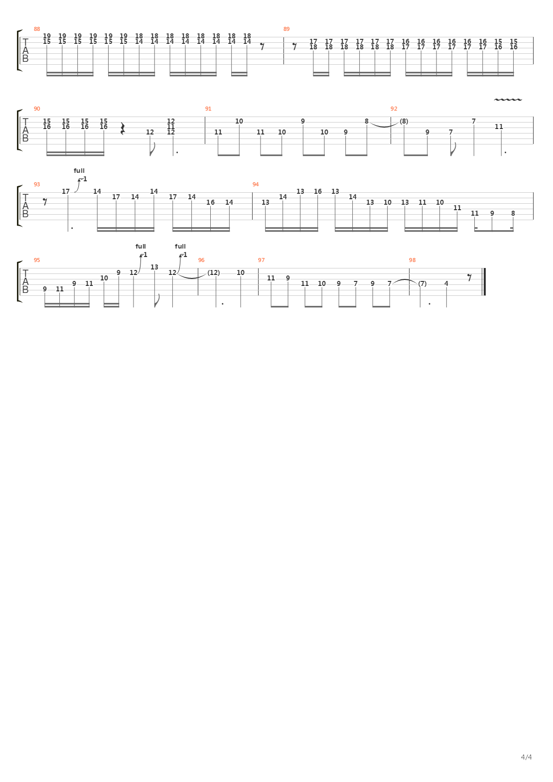 晓(akatsuki)吉他谱