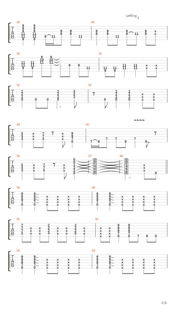 china grove吉他谱