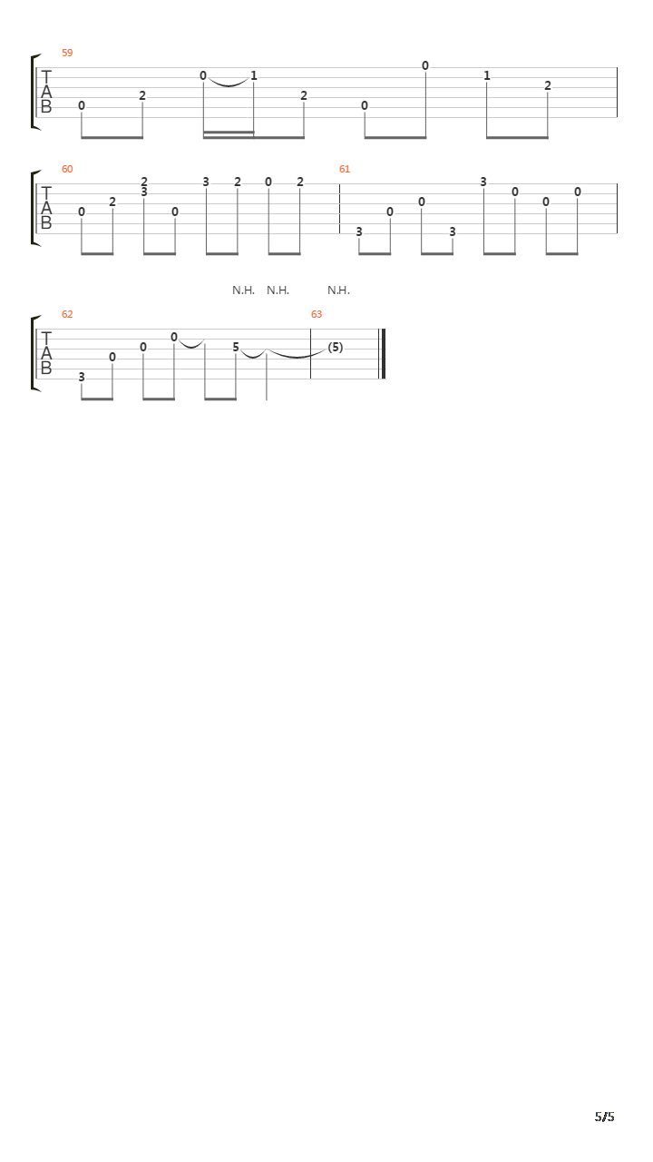 love song (inst.)吉他谱