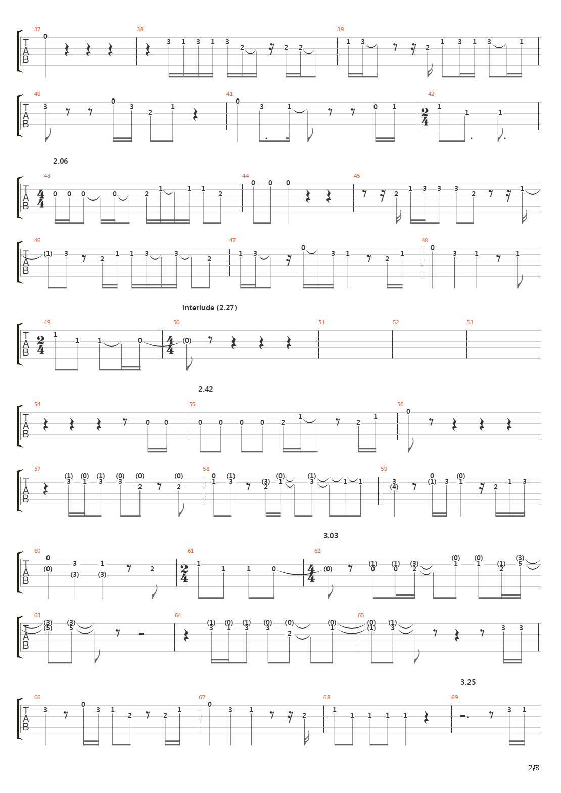under the westway吉他谱
