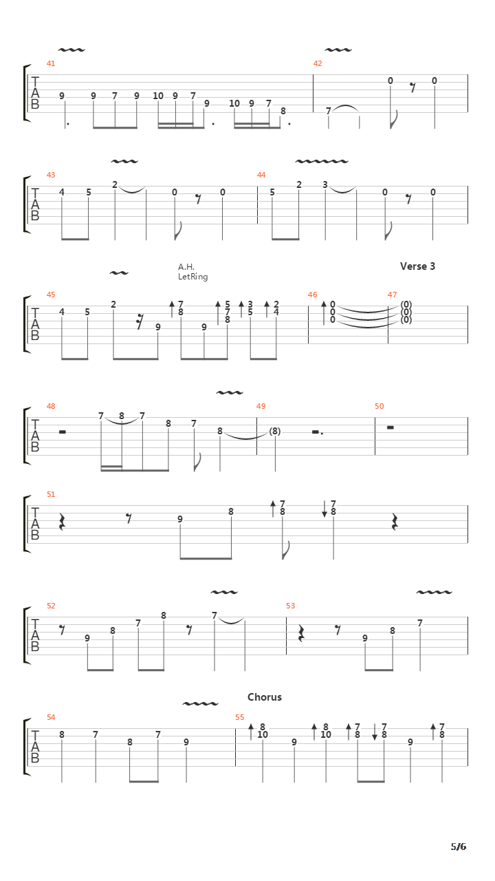 corazon(杀人三部曲)吉他谱