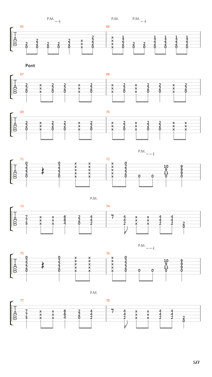 歌曲 标题:bittersweetheart 节拍:♩ = 140 和弦:a5 d e dsus2