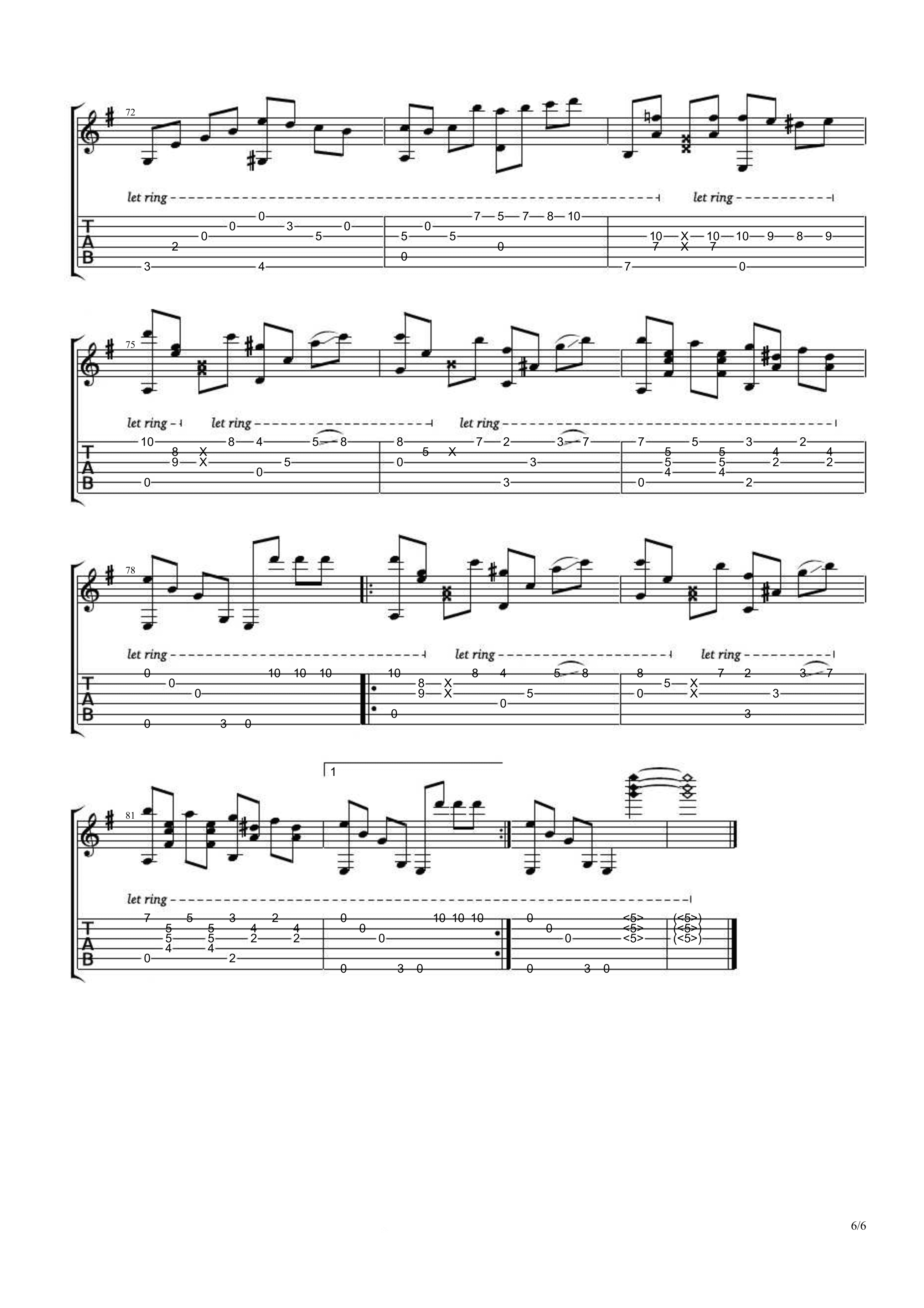 twilight吉他谱6