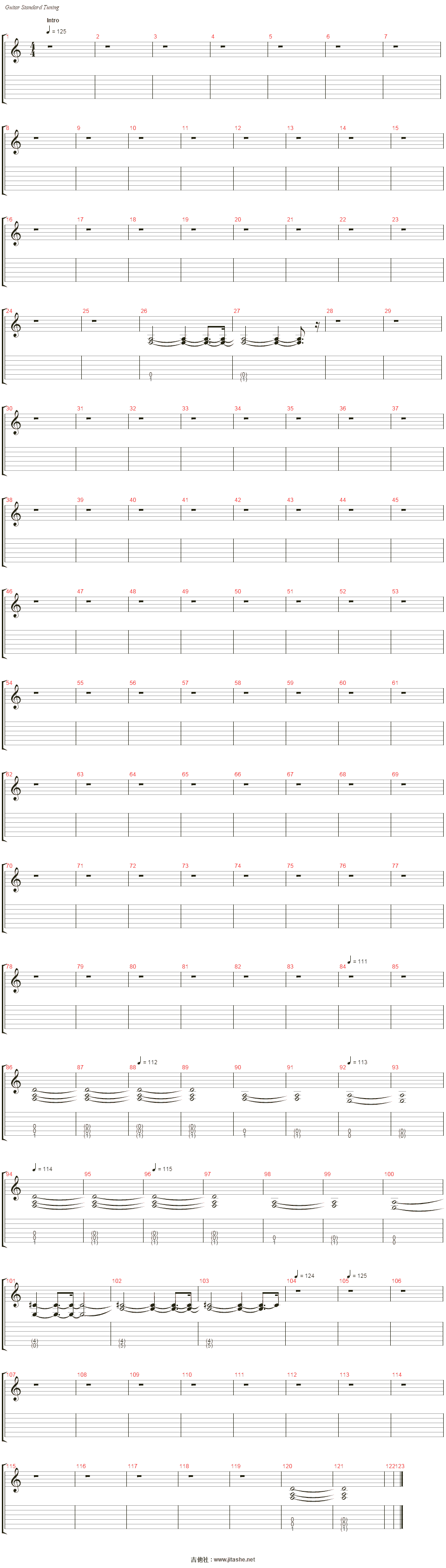 back to black吉他谱(vibraphone)_amy winehouse