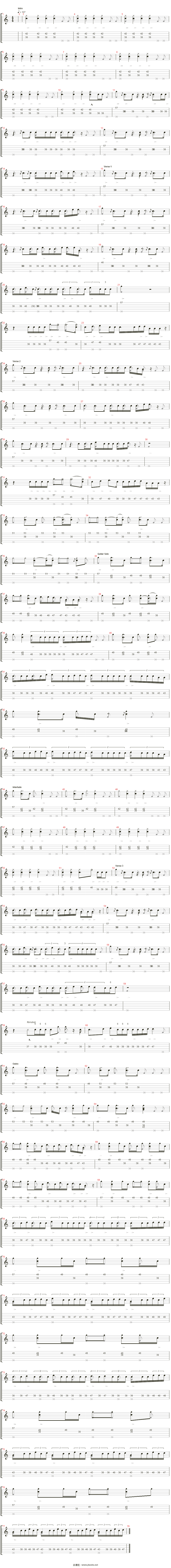 purple haze吉他谱(drums: mitch mitchell)_jimi hendrix