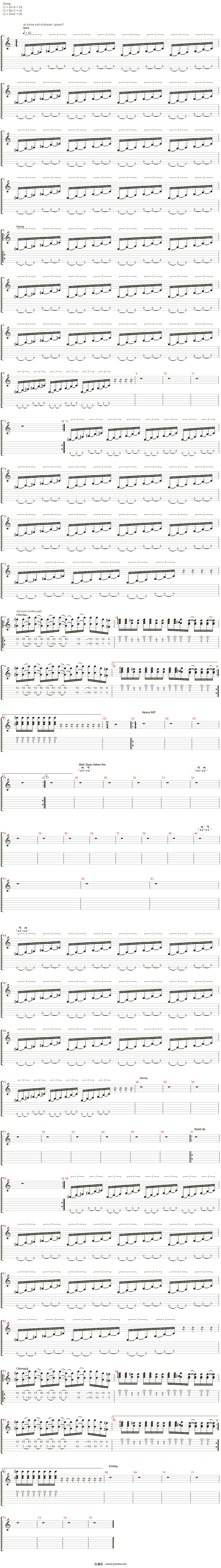 吉他谱信息 标题:4 no uta 副标题:(song of 4) 标签:总谱 艺人:baby