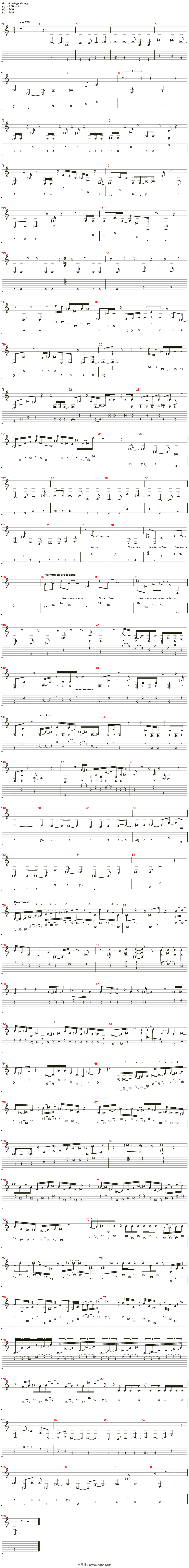 baby吉他谱(henrik)_dirty loops