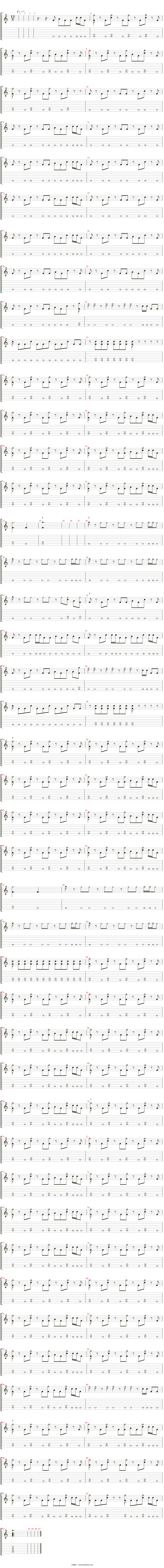 night [unlimited blade works] 插曲></p></a>吉他谱(drumkit)_aimer
