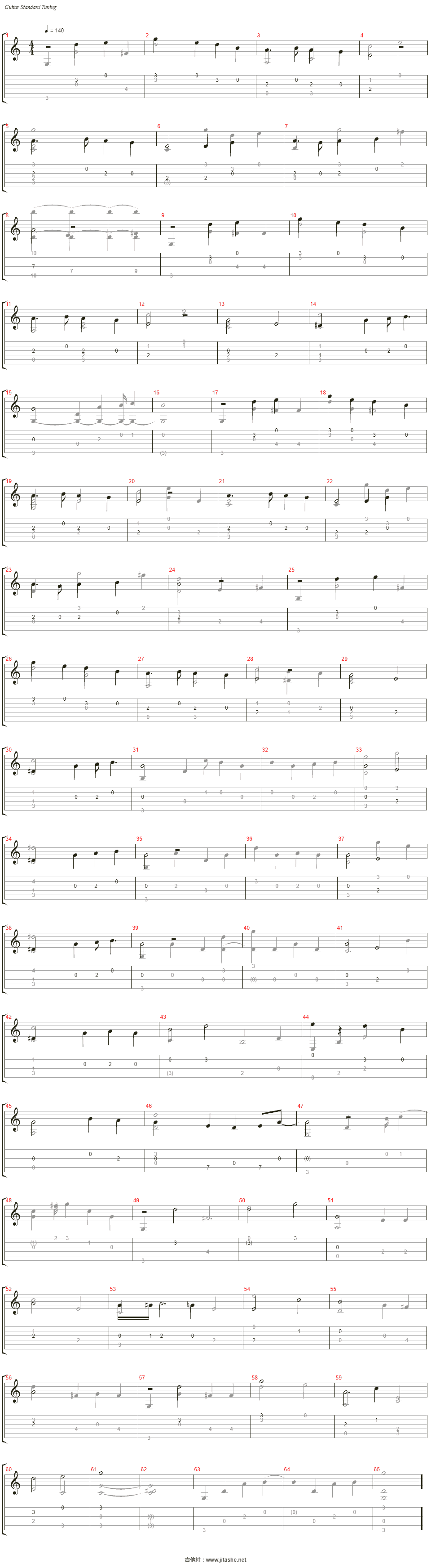 今晩はお月さん吉他谱(steel guitar)_ハンバート ハンバート