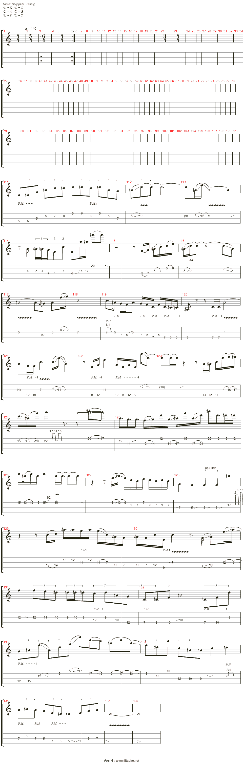 fragments吉他谱(mark holcomb (solo)_jason richardson