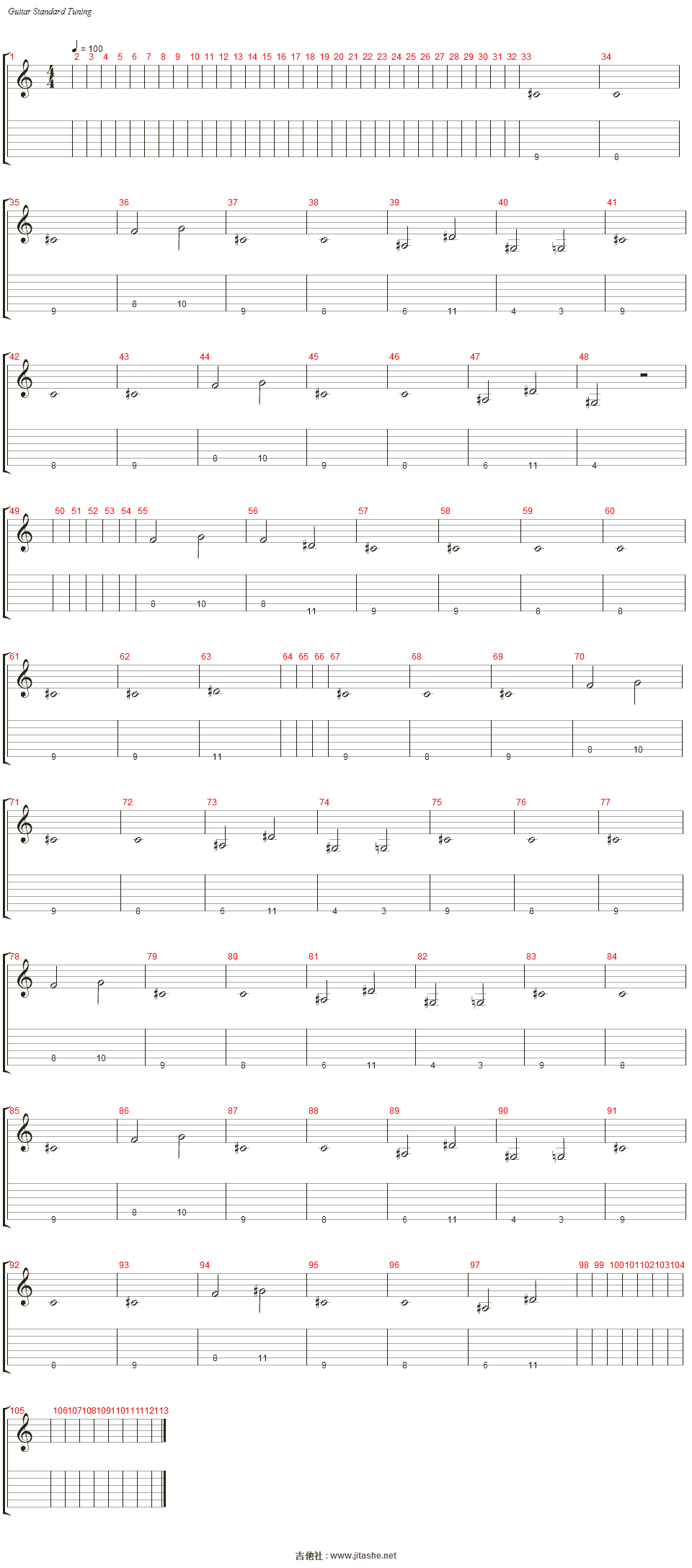 clannad - dango daikazoku(团子大家族)吉他谱(drumkit)_动漫游戏