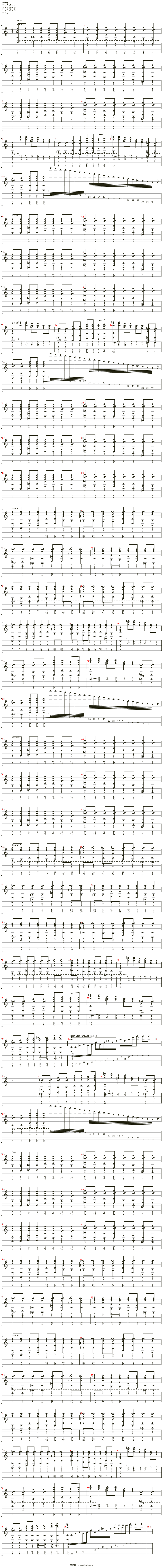 i belong to you吉他谱(piano)_muse