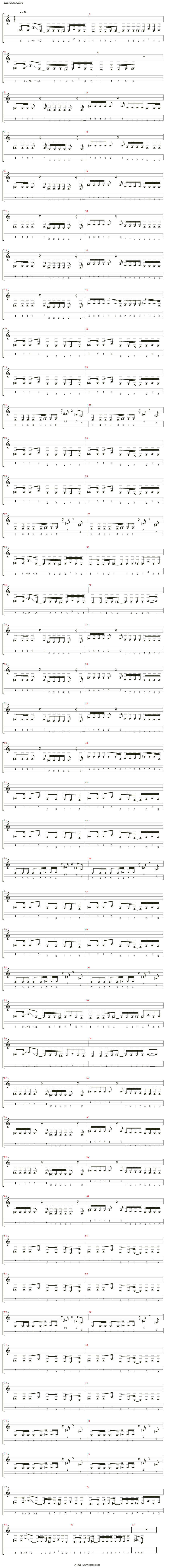 in bloom吉他谱(basso)_nirvana