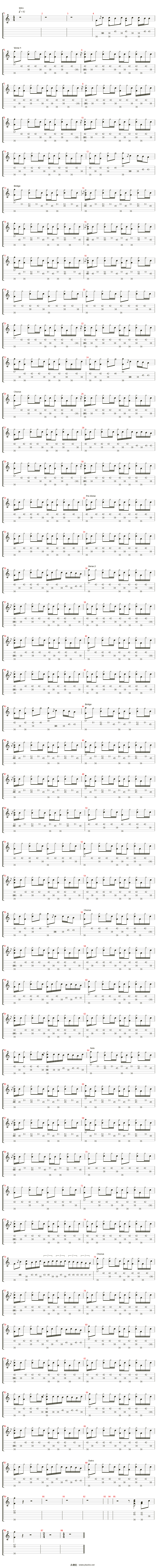 dont look back in anger吉他谱(drums)_oasis