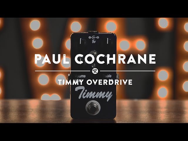 your unique tone, the paul cochrane timmy is an overdrive for