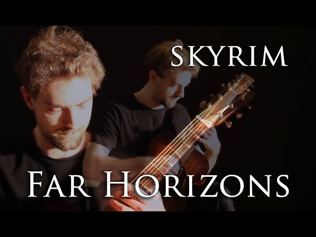 skyrim - far horizons (ambient solo guitar) (updated with tab)