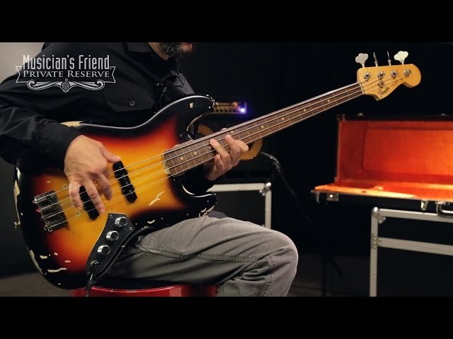 fender jaco pastorius relic jazz bass