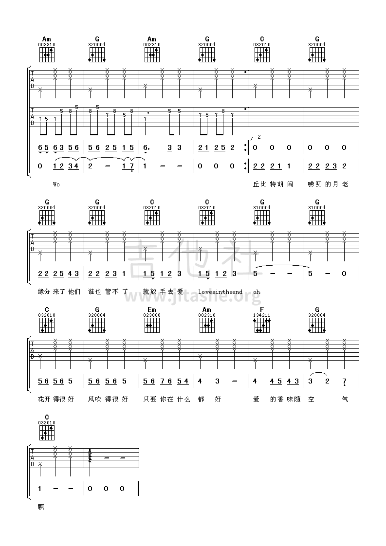发现爱吉他谱(图片谱,爱)_林俊杰(JJ)_林俊杰金莎《发现爱》吉他谱六线谱4.png