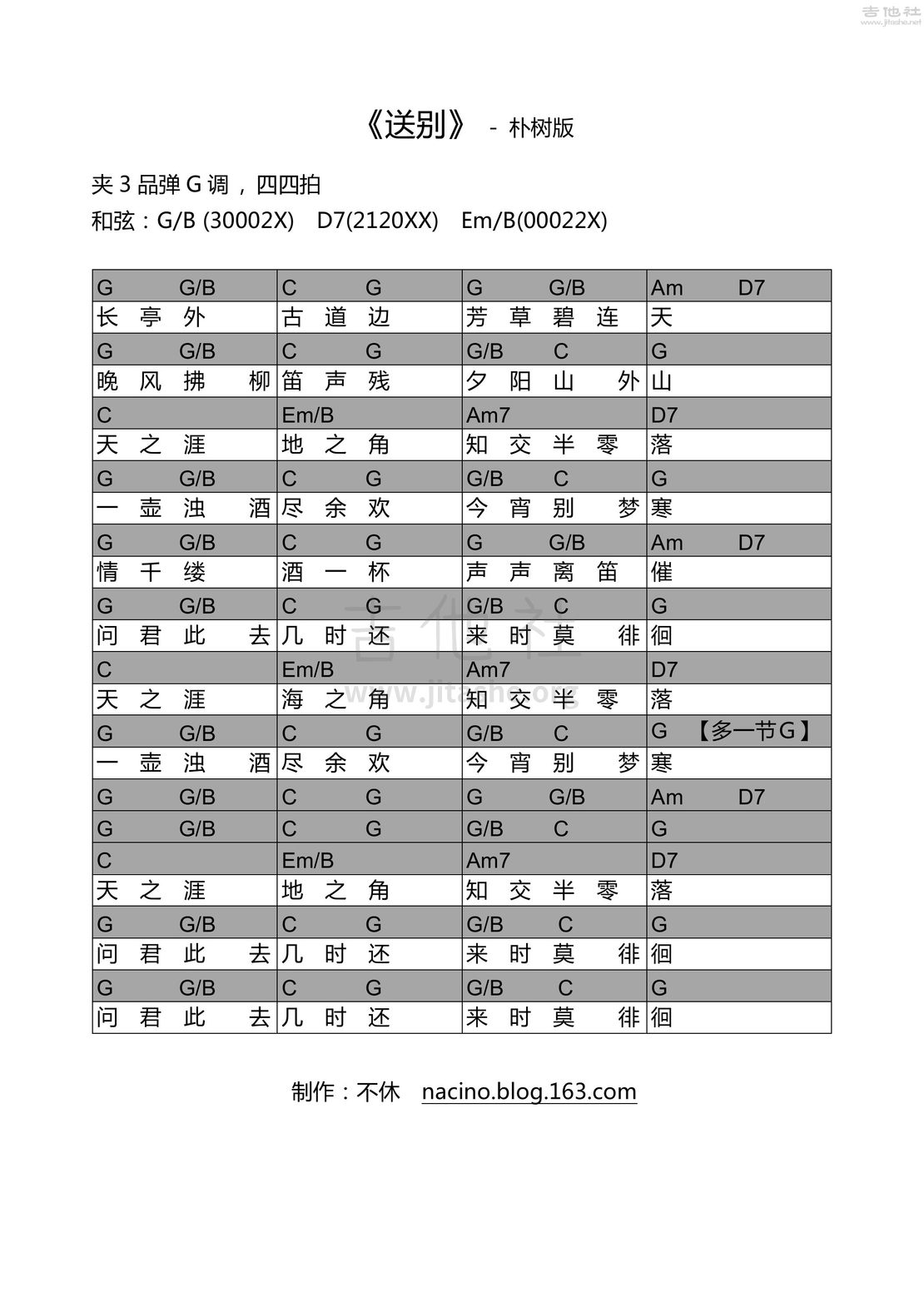 打印:送别(电影《厨子戏子痞子》片尾曲)吉他谱_朴树_送别.jpg