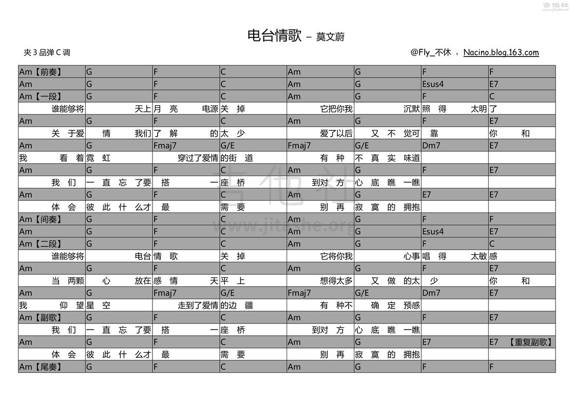 打印:电台情歌吉他谱_莫文蔚(Karen Mok)_电台爱情.jpg