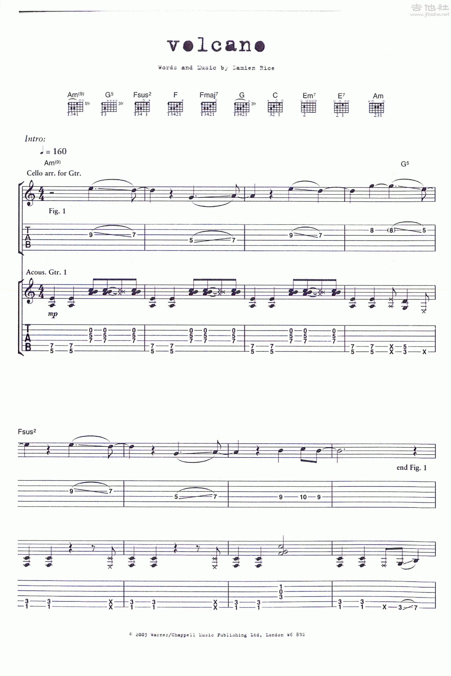 volcano吉他谱(图片谱)_Damien Rice(达米安·赖斯 ;大米)_Damien Rice - o_01.gif