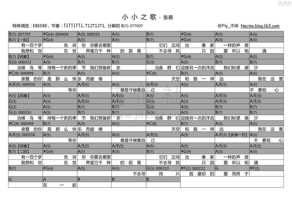 小小之歌(鸽歌)吉他谱(图片谱,弹唱)_张悬(焦安溥)_小小之歌.jpg