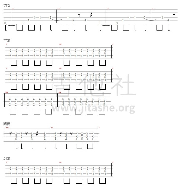 #37Michael Jackson - Beat It (馬叔叔吉他教室)吉他谱(图片谱)_练习曲_#37Michael Jackson - Beat It (馬叔叔吉他教室).JPG