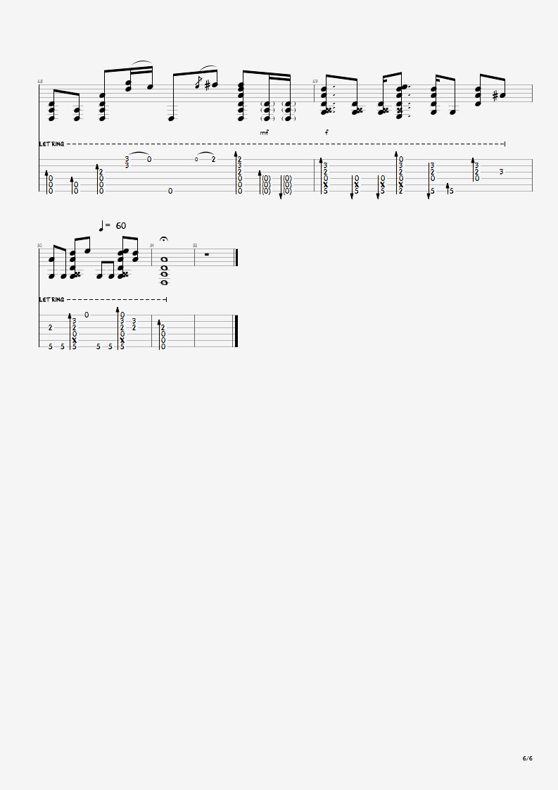 피노키오(匹诺曹 / Pinocchio)吉他谱(图片谱,指弹)_Gabriella Quevedo_6.png