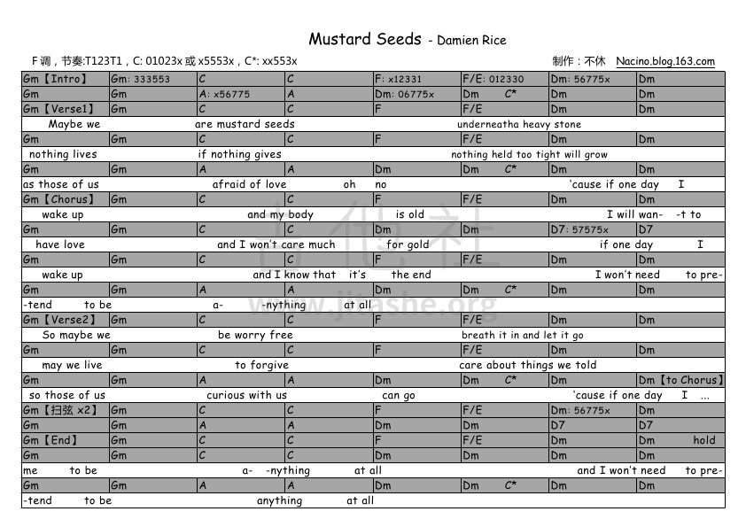 Mustard Seeds吉他谱(图片谱,弹唱)_Damien Rice(达米安·赖斯 ;大米)_6630706026375888993.jpg