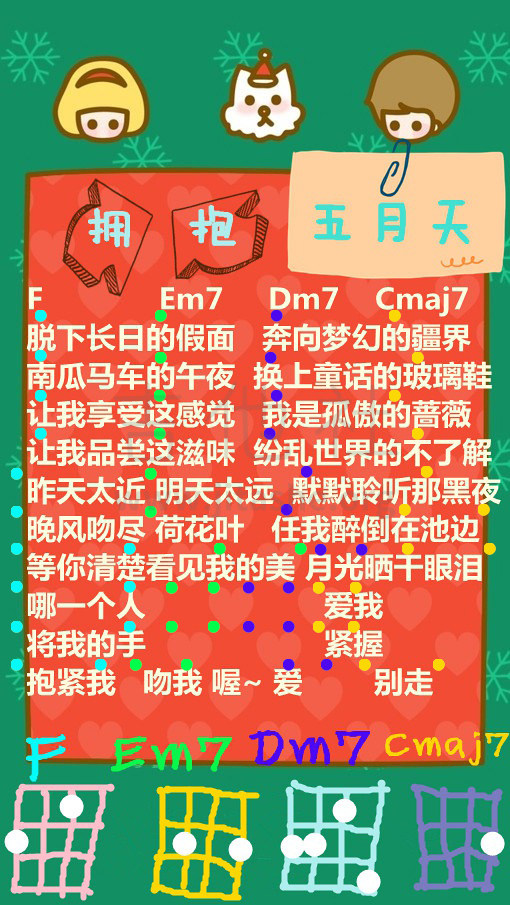 【阿信乐器】#12 五月天《拥抱》尤克里里教学吉他谱(图片谱,尤克里里,五月天,弹唱)_五月天(Mayday)_23.jpg