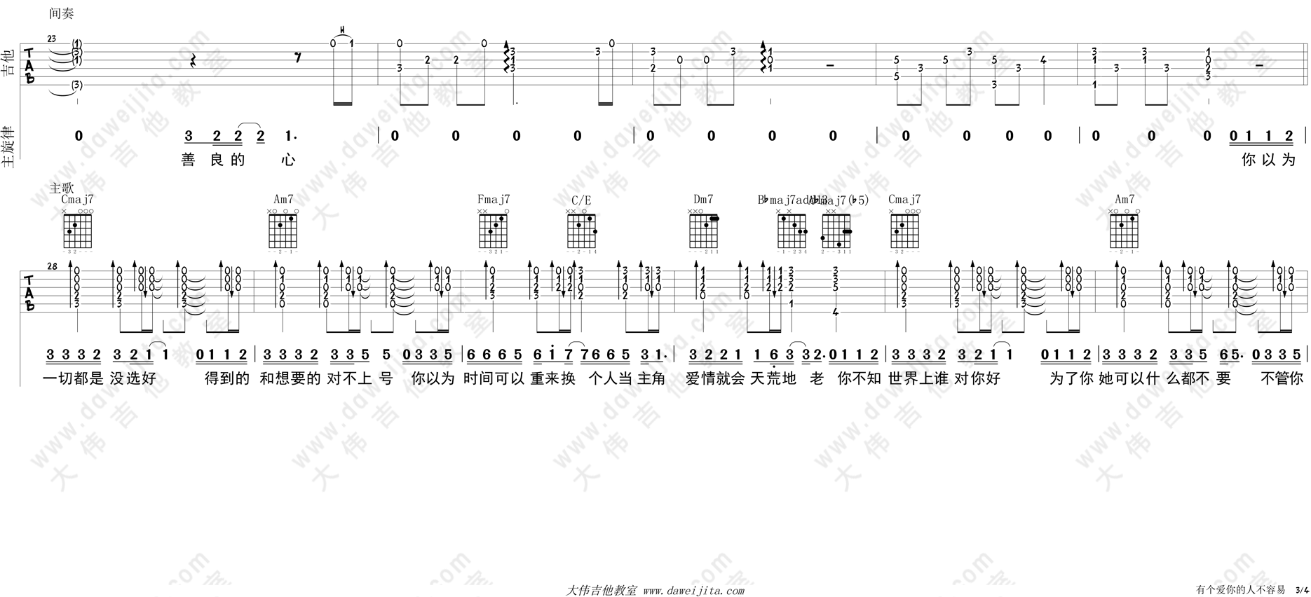有个爱你的人不容易吉他谱(图片谱,弹唱,教程,大伟吉他)_那英_tab_naying_ygandrbry_3.gif