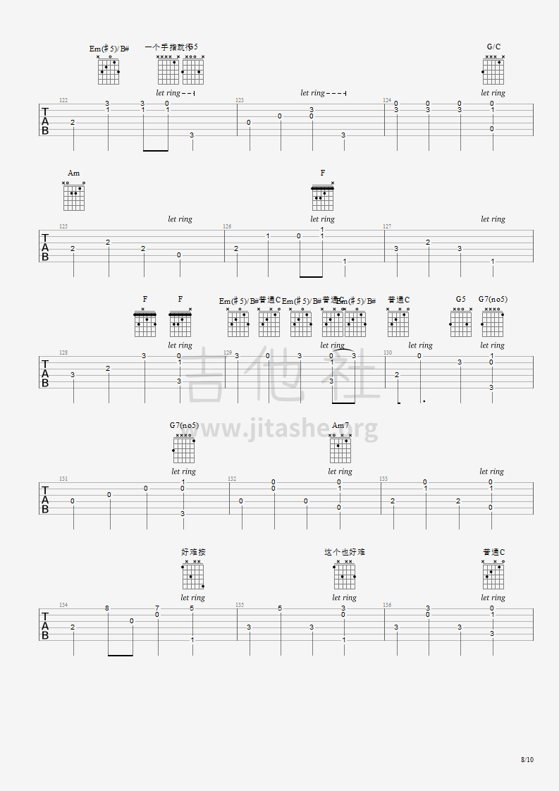 打印:Faded吉他谱_Alan Walker_Fade8.png