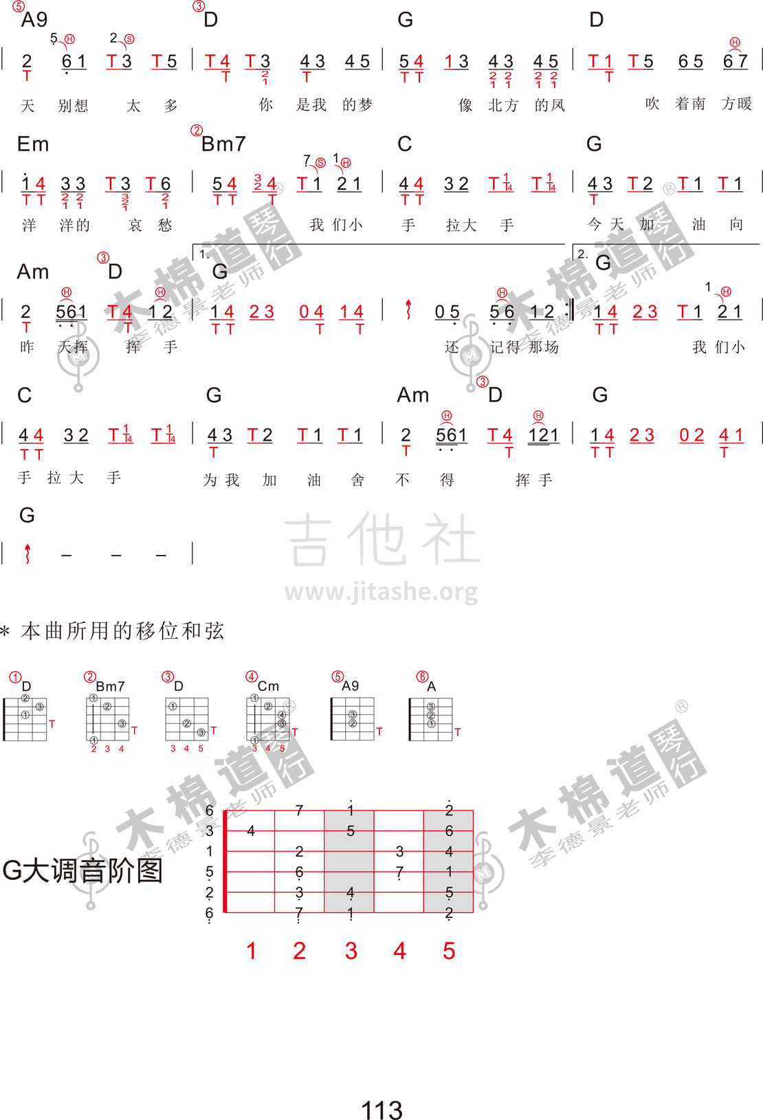 小手拉大手(四合一吉他谱 木棉道琴行)吉他谱(图片谱,四合一吉他谱,木棉道琴行,弹唱)_梁静茹(Fish Leong)_小手拉大手2.jpg