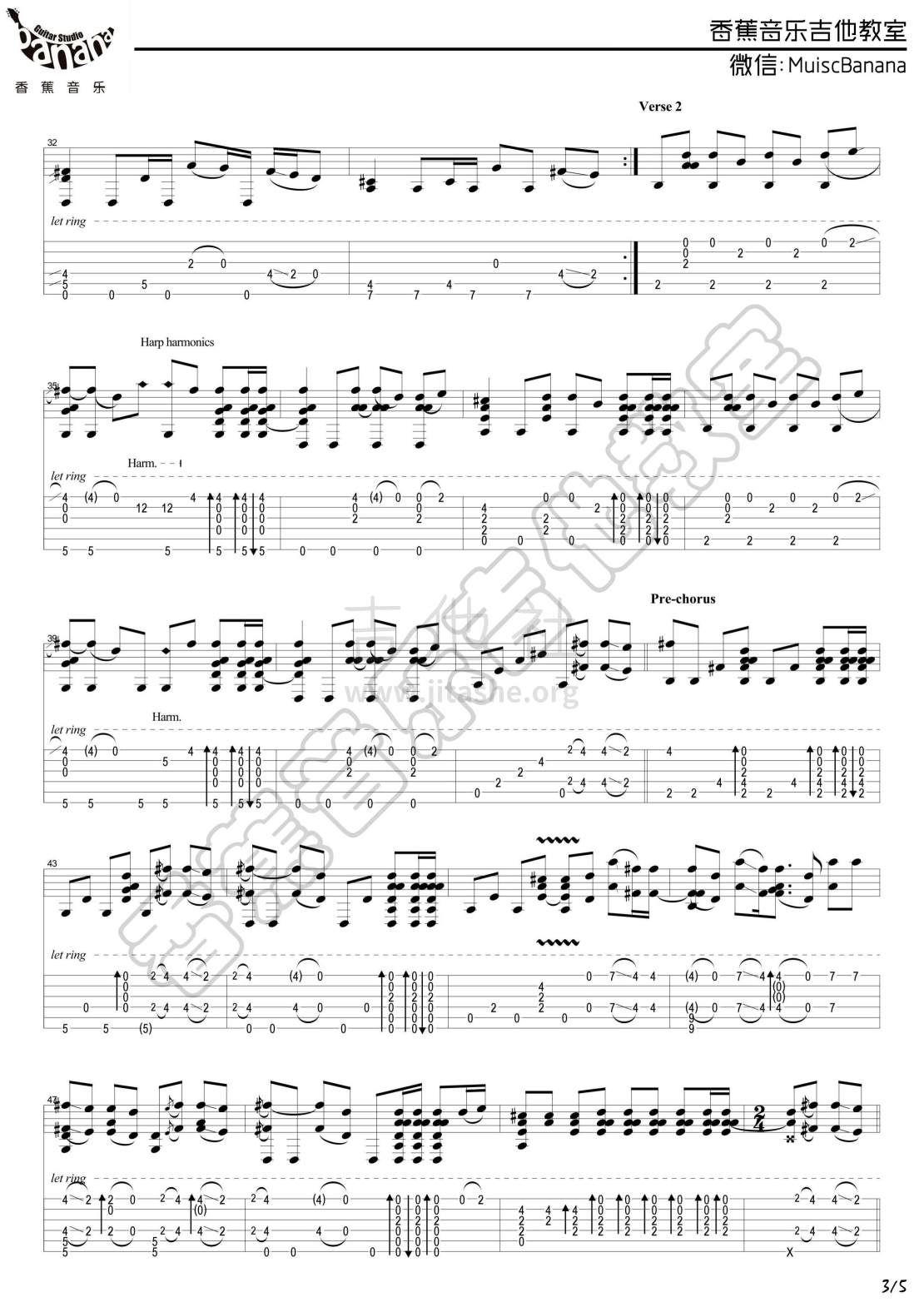Faded吉他谱(图片谱,指弹)_Alan Walker_faded 指弹谱_03.jpg