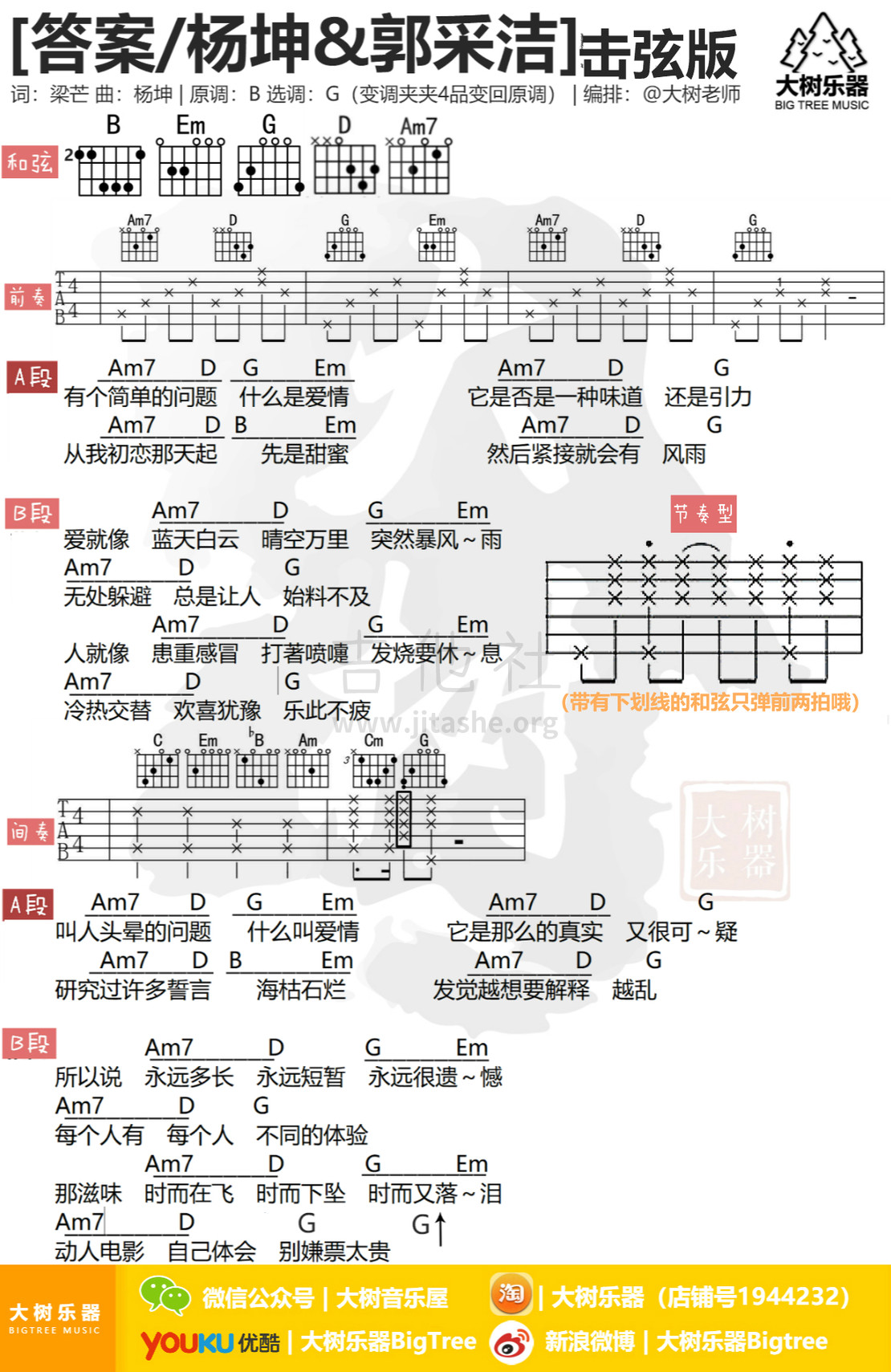 答案吉他谱(图片谱,弹唱,伴奏,教学)_杨坤_极限.jpg