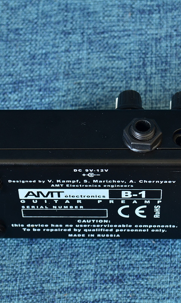 星陨 二手 效果器 AMT  B1 俄罗斯产 电吉他 前级 失真 单块 330084[330084 (3).jpg]