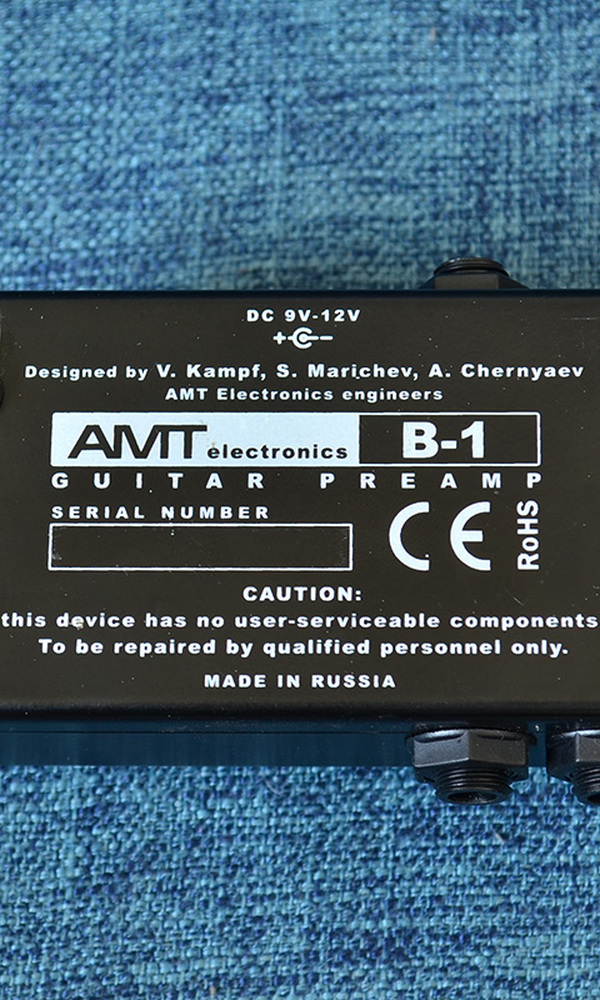 星陨 二手 效果器 AMT  B1 俄罗斯产 电吉他 前级 失真 单块 330084[330084 (2).jpg]