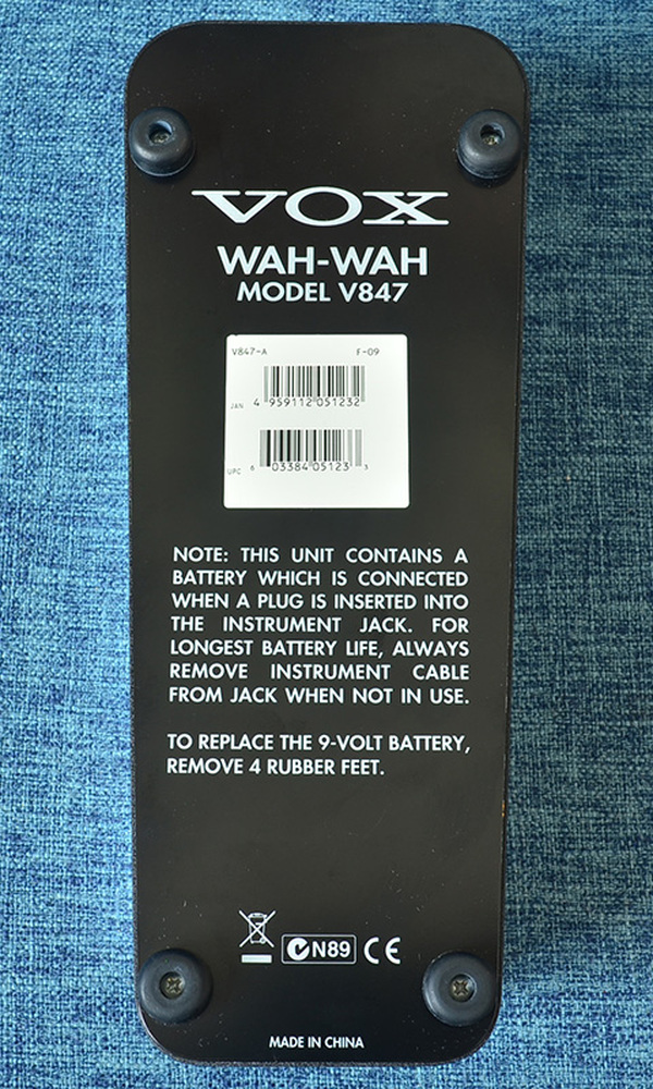 星陨 二手 效果器 VOX V847 经典 WAH 哇音 踏板 606066127[606066127 (5).jpg]