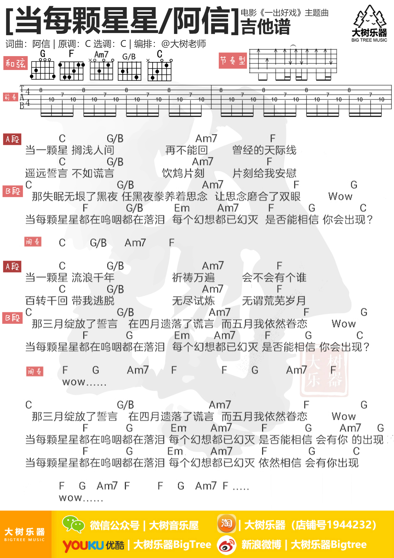 当每颗星星(电影《一出好戏》主题曲 阿信/黄渤 大树乐器-大树音乐)吉他谱(图片谱,弹唱)_阿信_模板_meitu_3_meitu_1.jpg